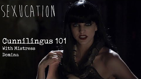CUNNILINGUS 101
